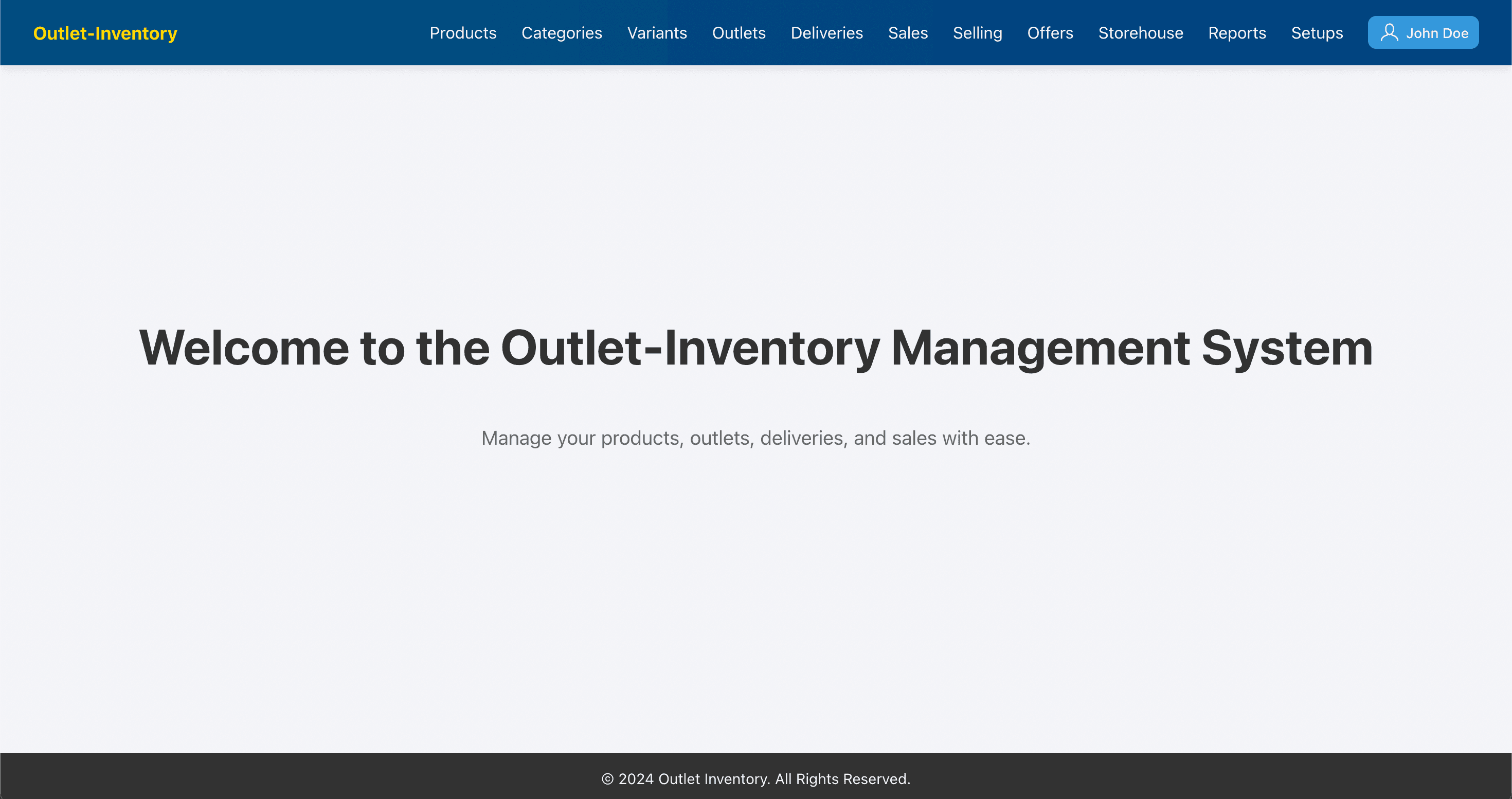 Multi-Outlet Inventory & E-Commerce Platform — Technology project in Bangladesh