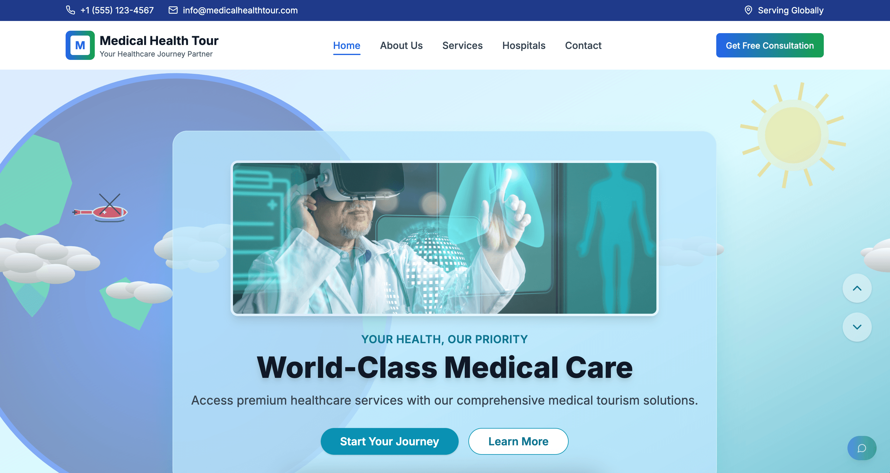 Global Medical Tourism Management Platform — Technology project in Bangladesh